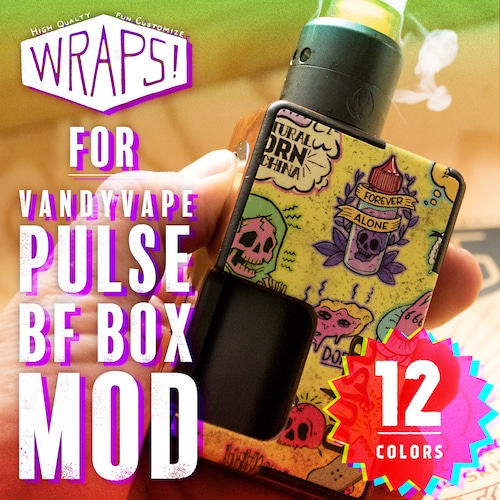 WRAPS! for VANDYVAPE PULSE BF BOX MOD / バンディーベープパルスBF