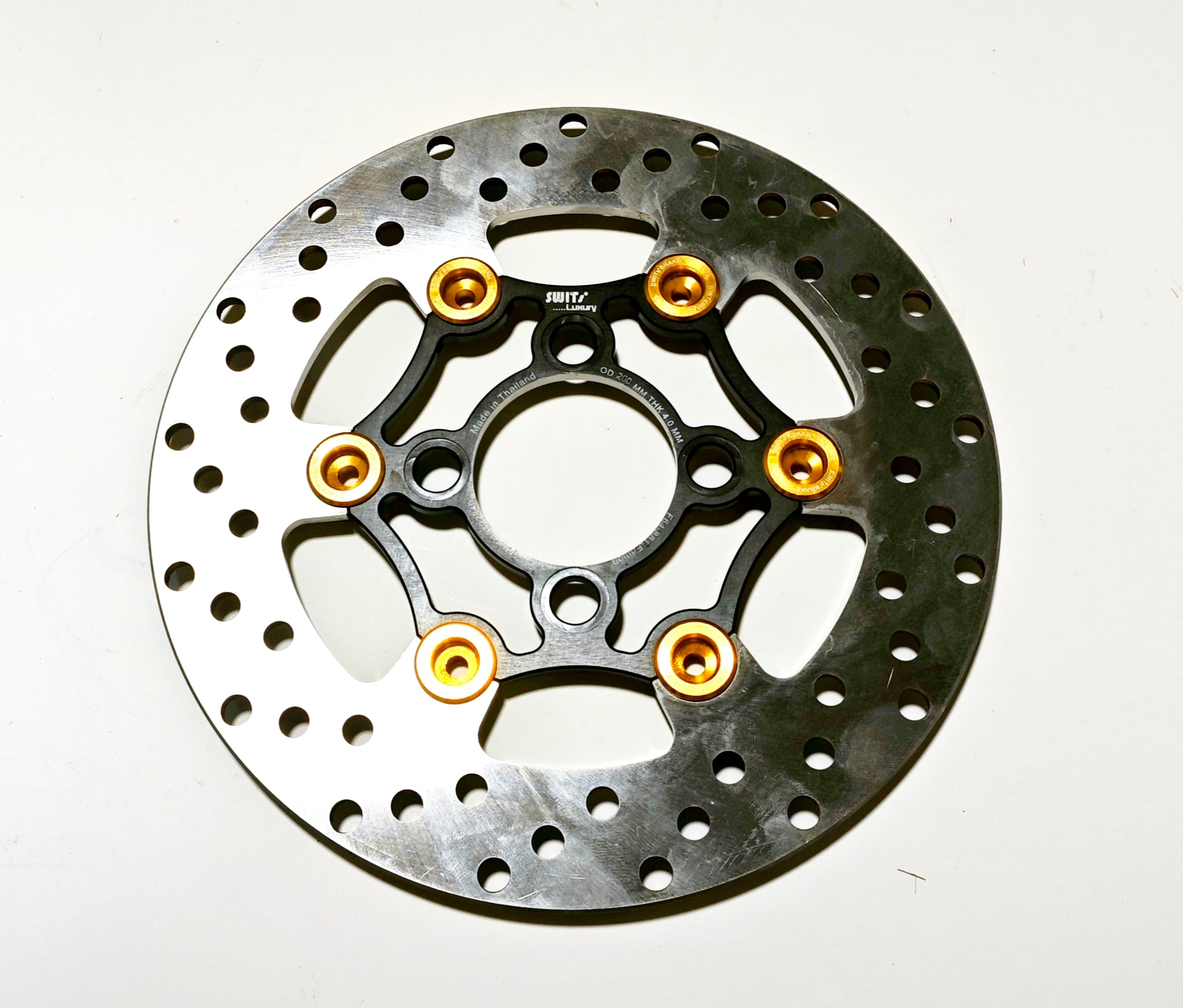 z125pro用超大径リアフローティングビックディスクローター 220mm