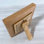▣きのかたち「僕の部屋の、森の写真立て」：沢胡桃（さわぐるみ）
