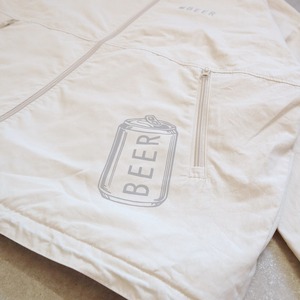BEER 高機能トラックジャケット ベージュ