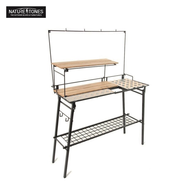 ネイチャートーンズ  THE KITCHEN COUNTER TABLEテーブルハンガーウッドテーブル