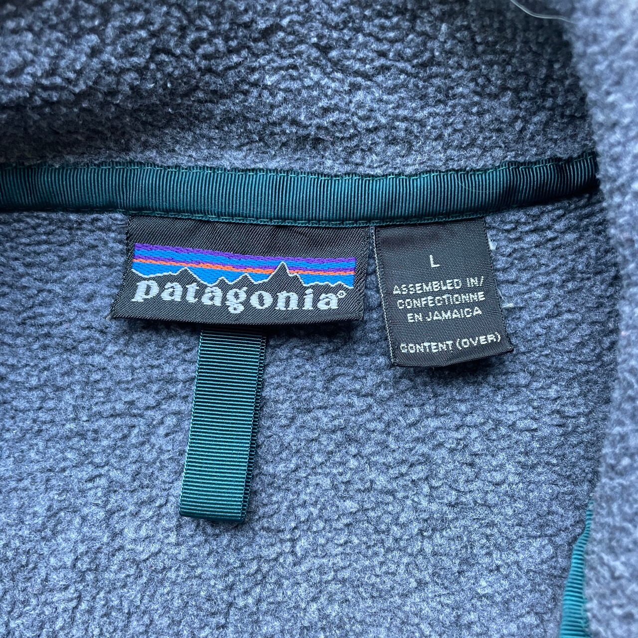 90年代 ジャマイカ製 patagonia パタゴニア スナップT フリースプル 