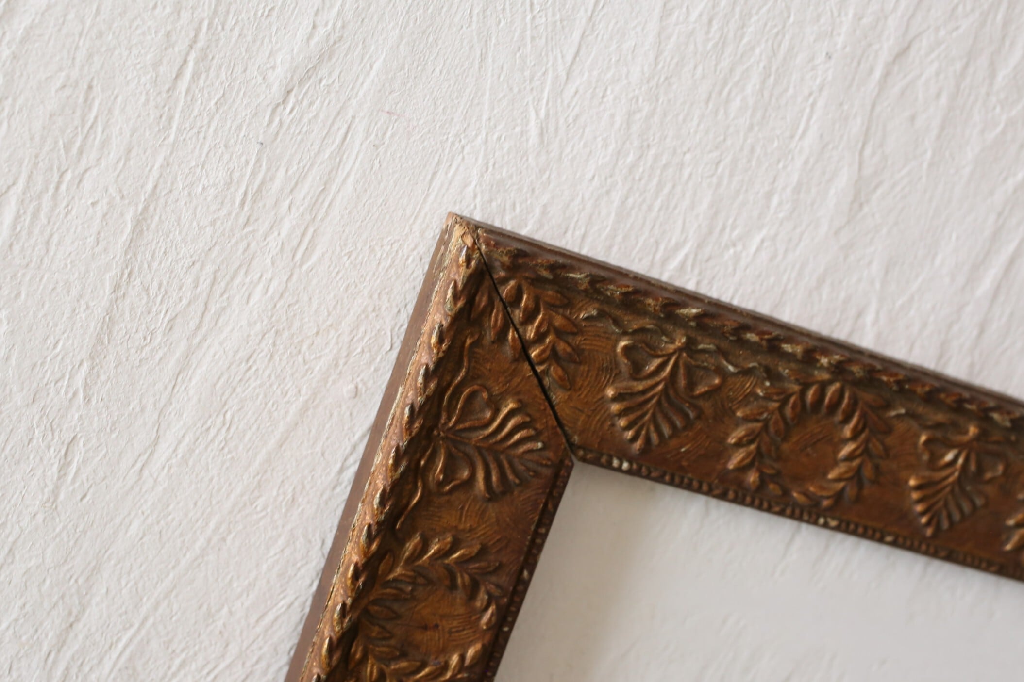 フランス アンティーク ヴィンテージ 額 木枠 フレームのみ N