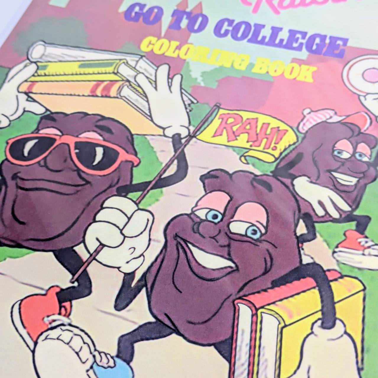 狭いスペースでも◎待望のB5ポスター!【 California Raisins( カリフォルニアレーズン ) 】 POSTER / ポスター 〚アメリカン雑貨 アメトイ〛