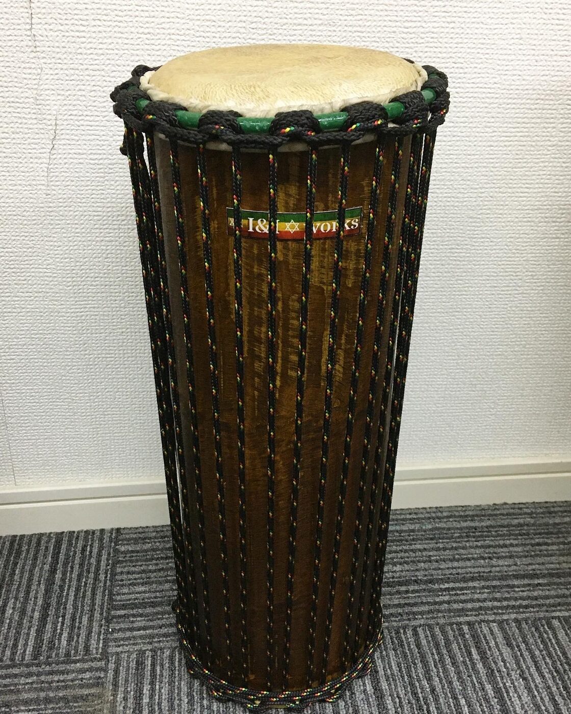 バンブーナイヤビンギドラム ケテドラム ジャンベ 竹太鼓 レゲエ 