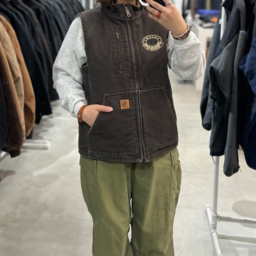 Carhartt used duck vest SIZE:M