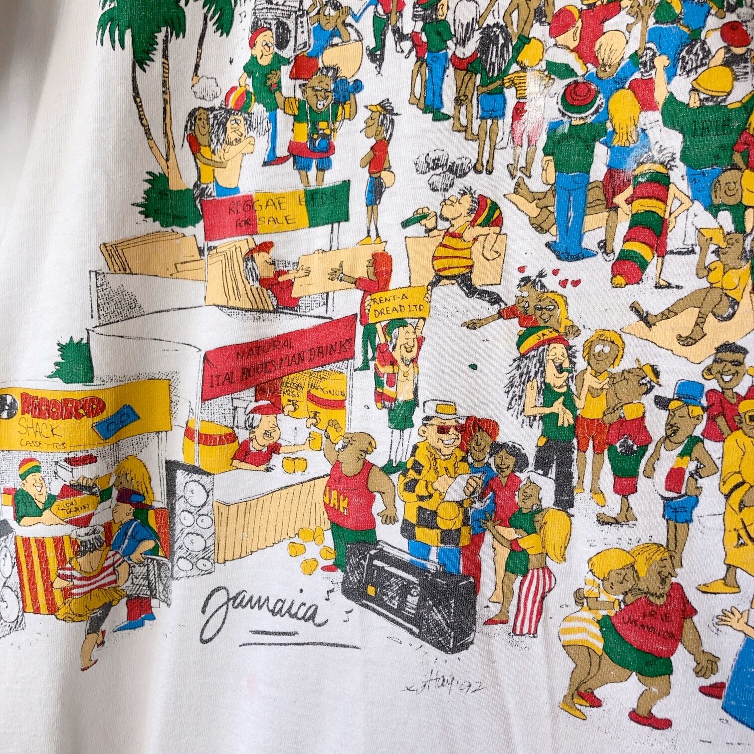 's "REGGAE SUNSPLASH" フェスTシャツ  SIZE XXLA