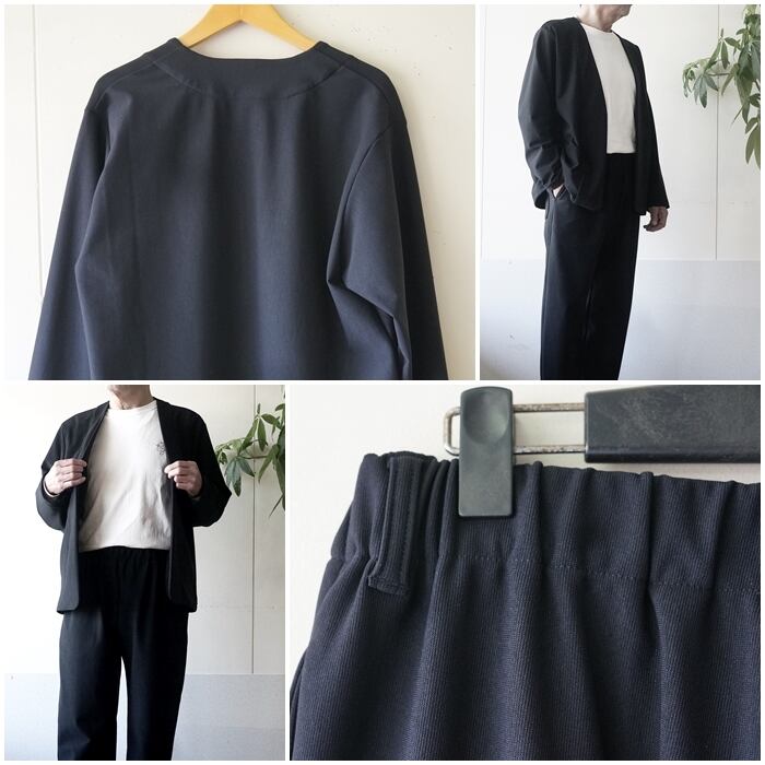 MANUALALPHABET マニュアルアルファベット ジャージカーディガン