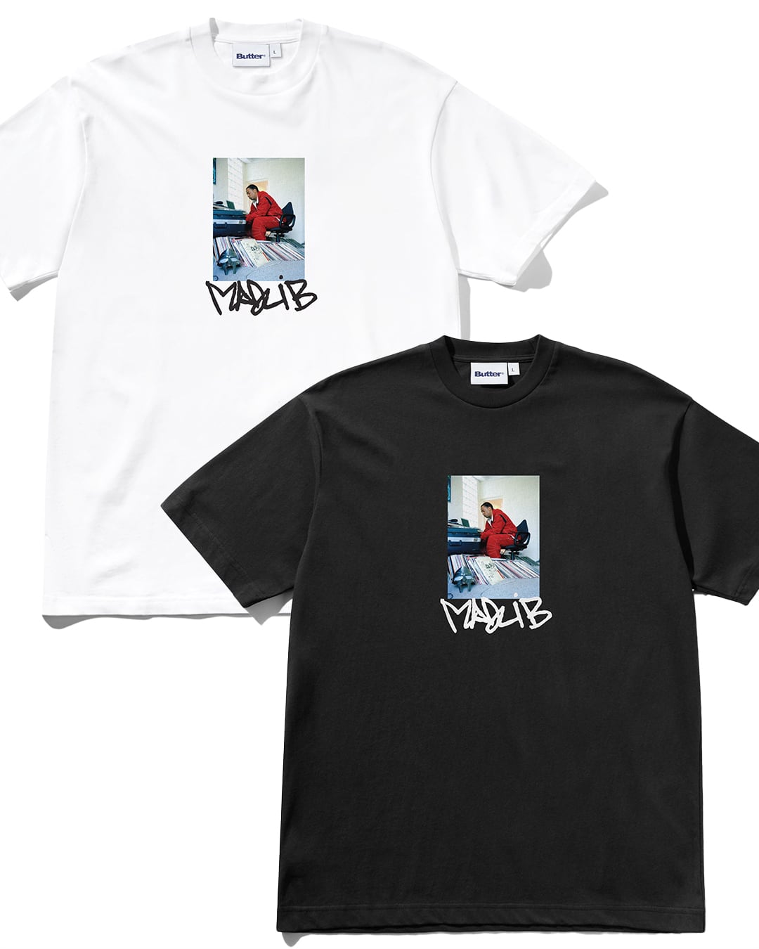 BUTTERGOODS×MADLIB|Bomb Shelter Tee -2 Color- "送料¥200"