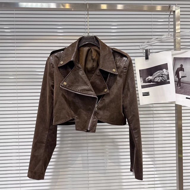 【outer】PUジャケット Q8098