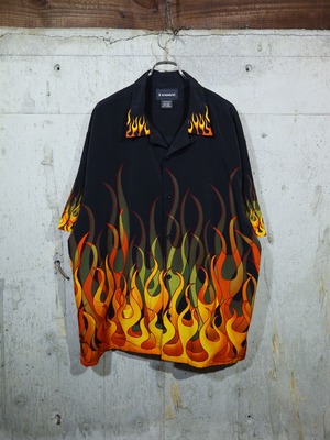 fire pattern design shirt