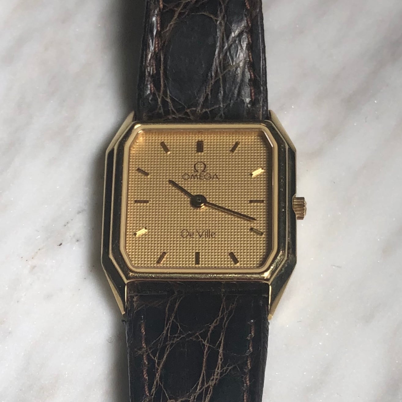 vintage OMEGA quartz watch 