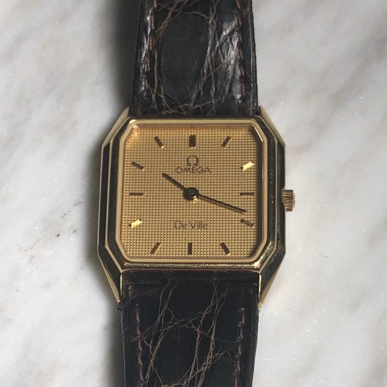 vintage OMEGA quartz watch 