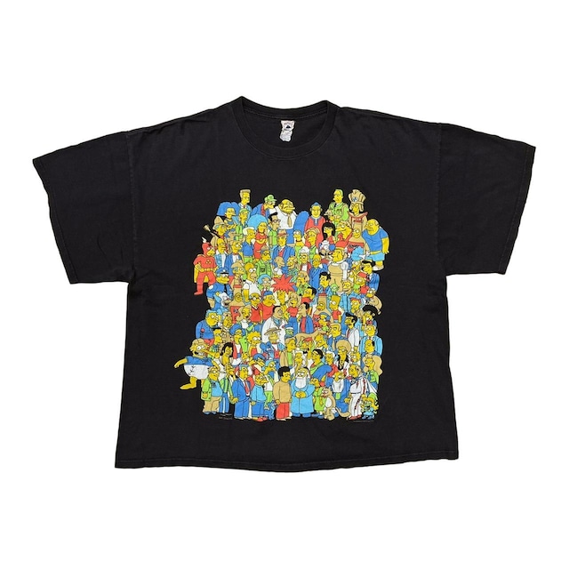 B OLD SIMPSONS ALL MEMBER TEE BLACK XXL 5288