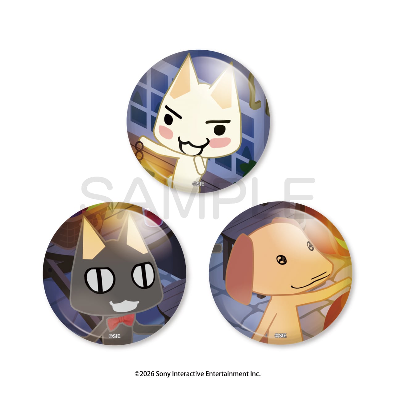 どこでもいっしょ カレンダーシリーズ 缶バッジセット 秋セット