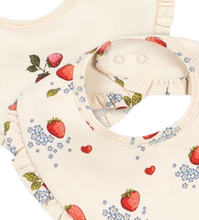 2カラー konges sloejd Konges Sløjd BASIC 2 PACK FRILL BIB