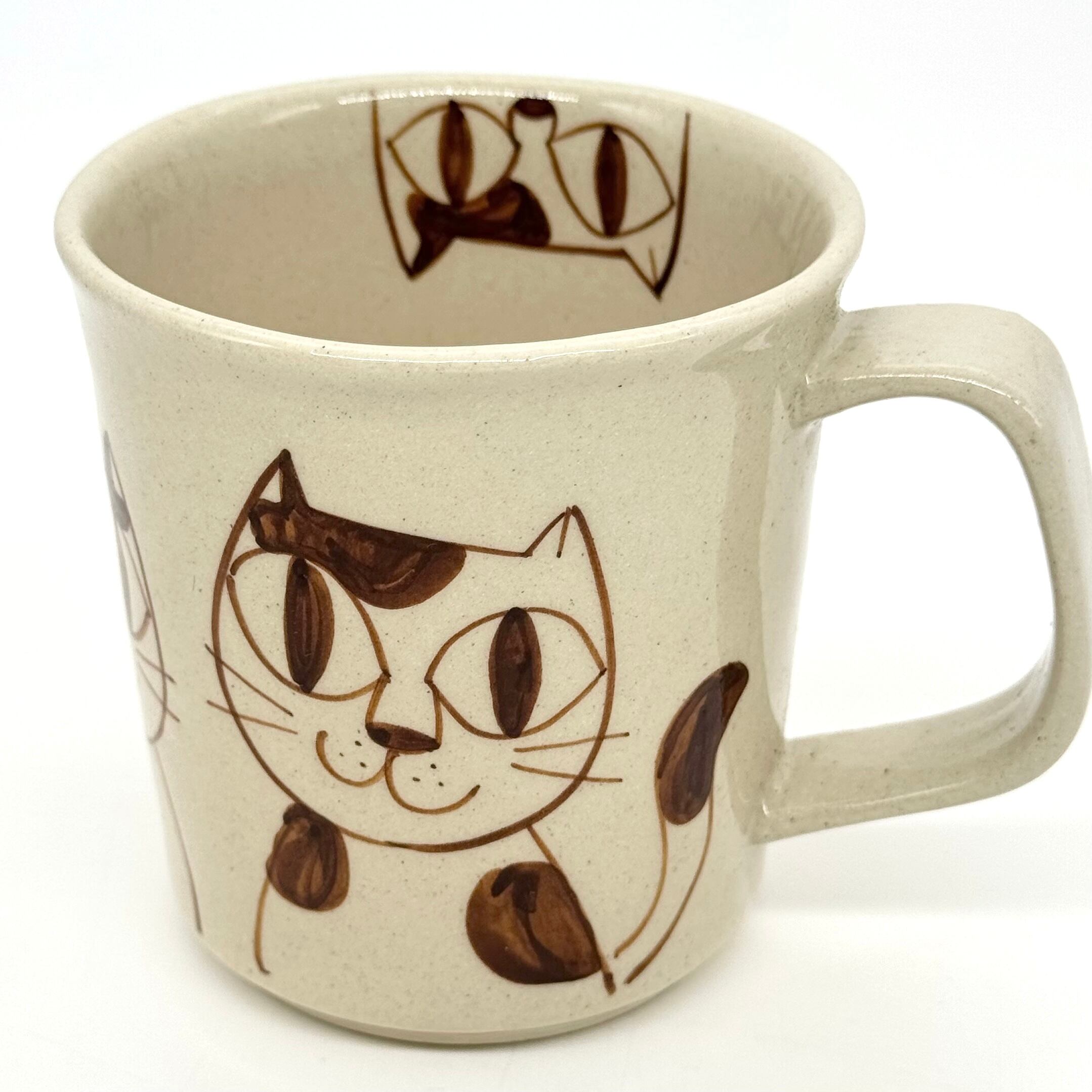 SALE】三毛猫 マグ (デッドストック) S4 | 24to3［西富陶磁器