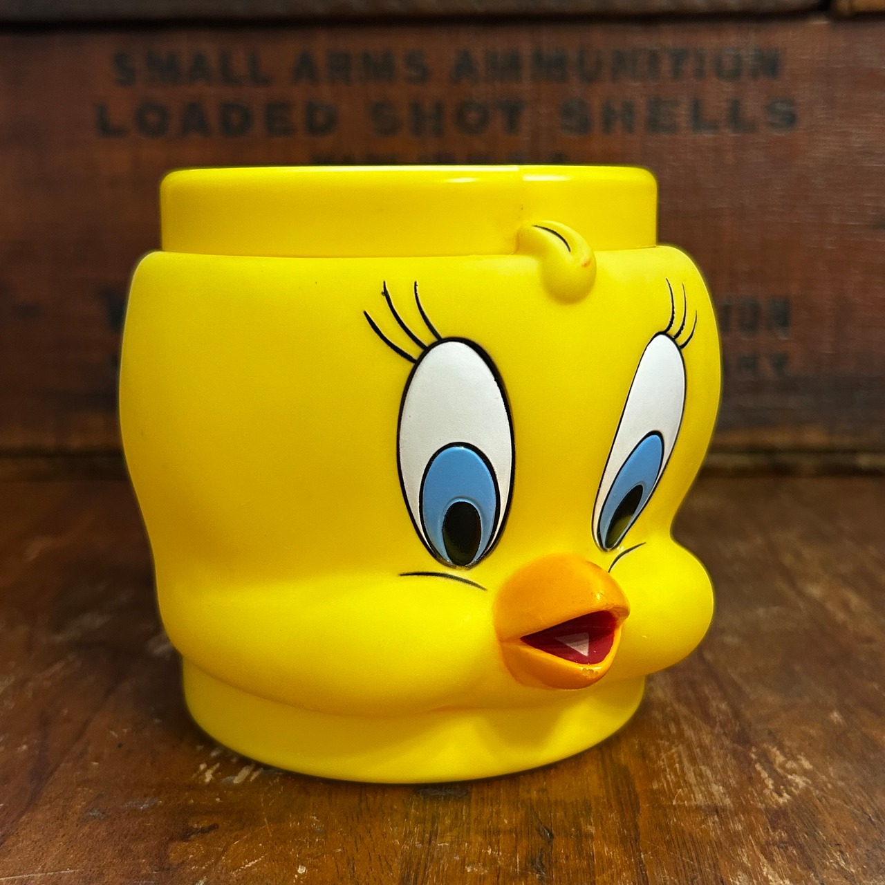 1992 KFC トゥイーティー フェイスマグ ルーニーテューンズ ヴィンテージ プラスチックマグ Tweety