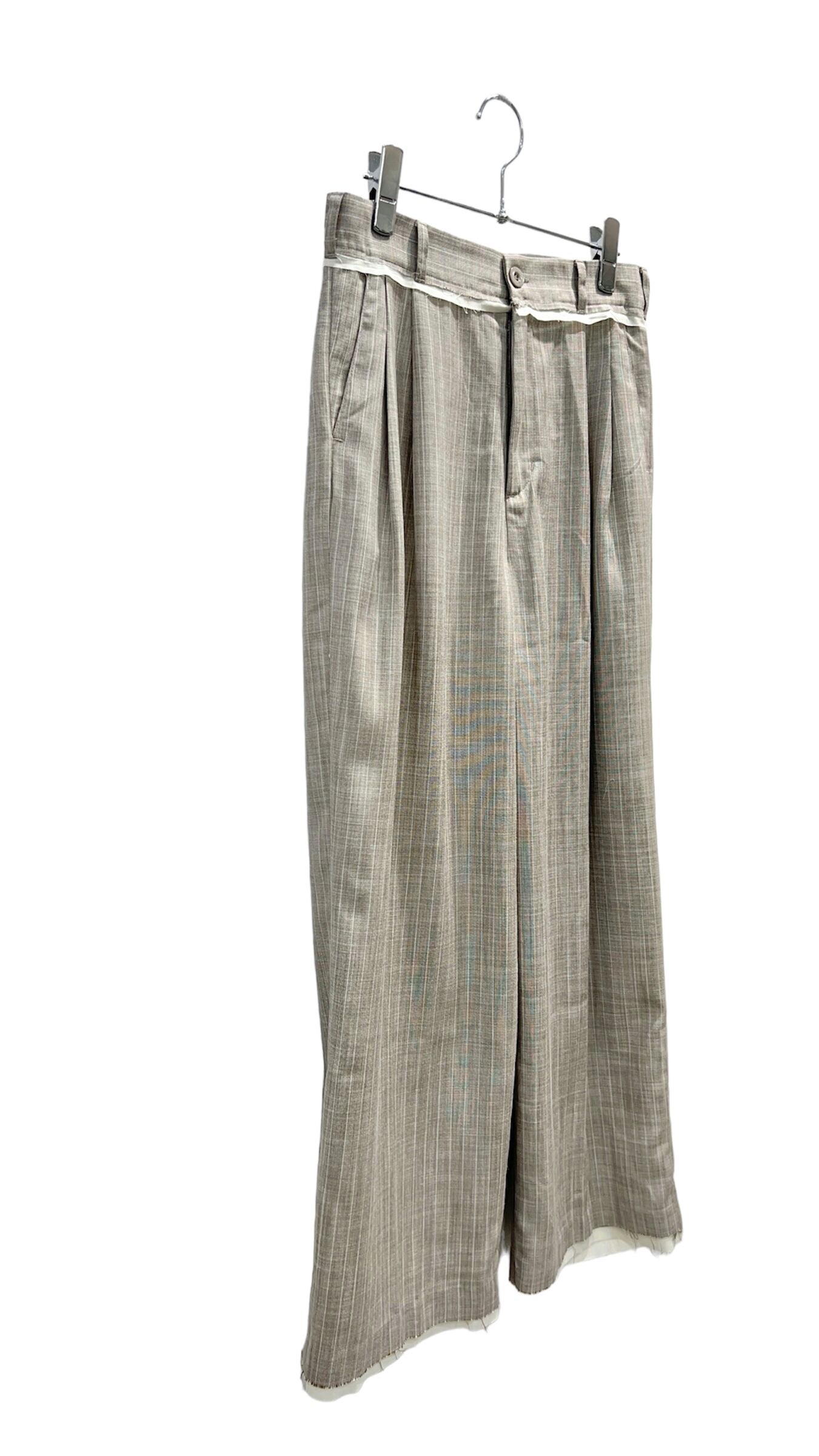 Knuth Marf】row edge pants / greige | PuKu 