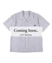 【SUNS】RANDOM SEERSUCKER OPEN COLLAR SHIRTS［RSS019］