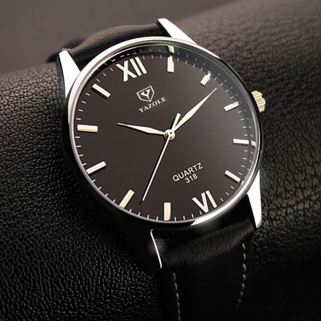 Yazole腕時計男性2017トップブランドの高級有名な腕時計男性時計クォーツ時計hodinky石英の腕時計レロジオmasculino