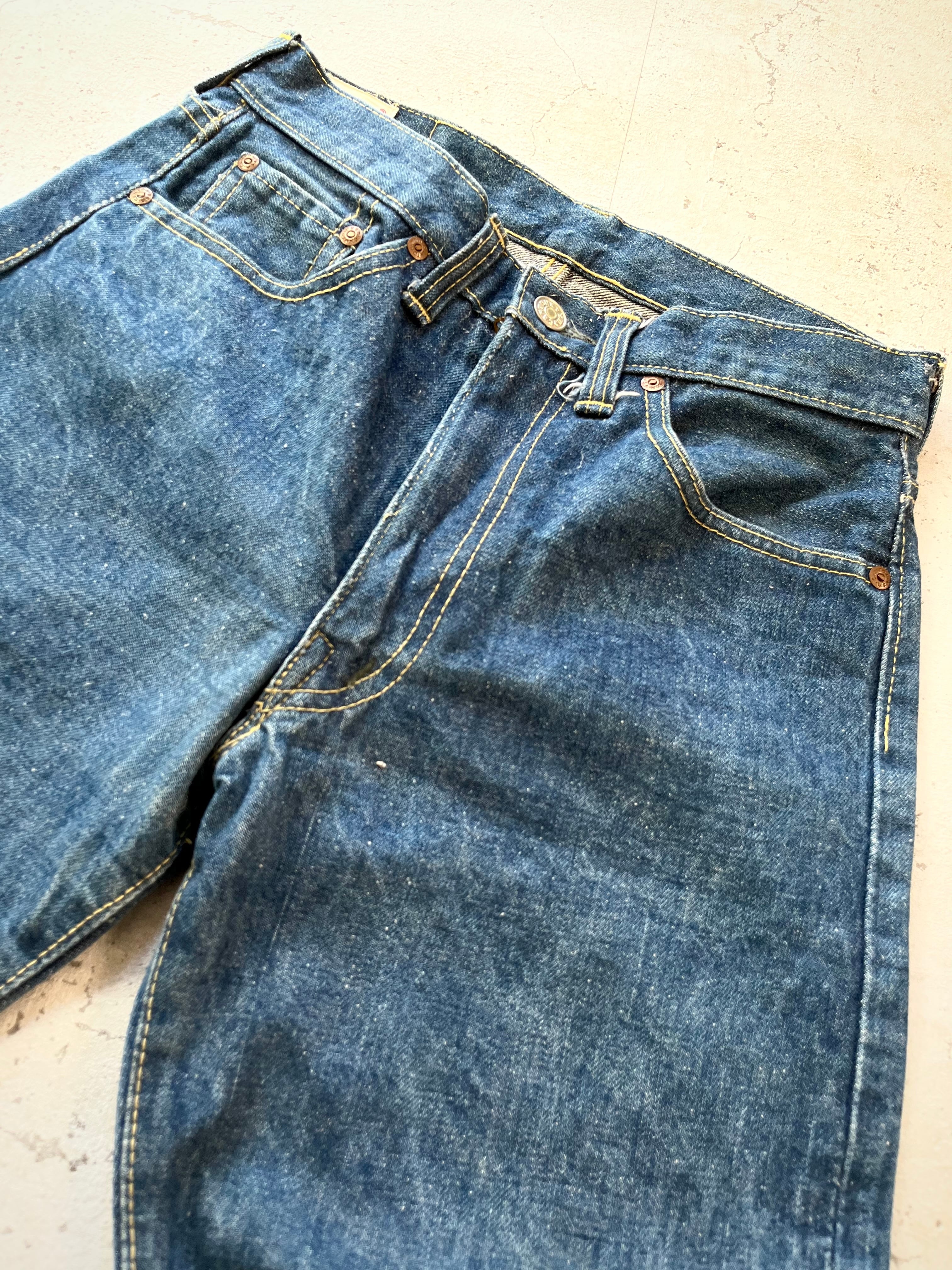 60s〜 MADE IN USA CANTON RED-LINE 5PKT INDIGO DENIM OLD 60s〜 MADE IN USA CANTON RED-LINE 5PKT INDIGO DENIM OLD