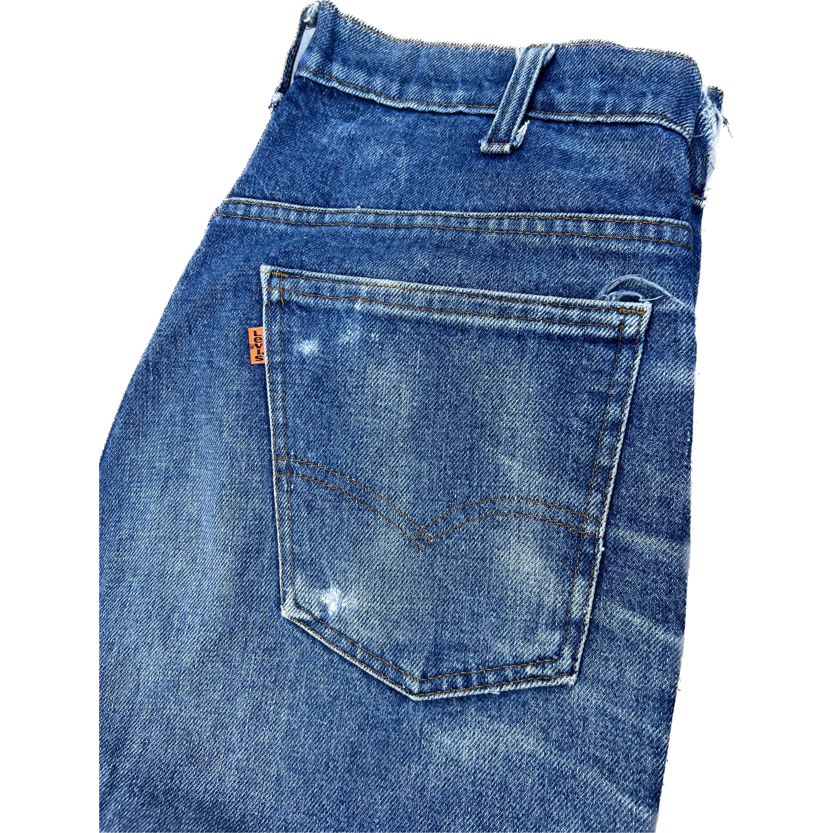 70s「Levi's」646 ブーツカットデニム | DOURAKU
