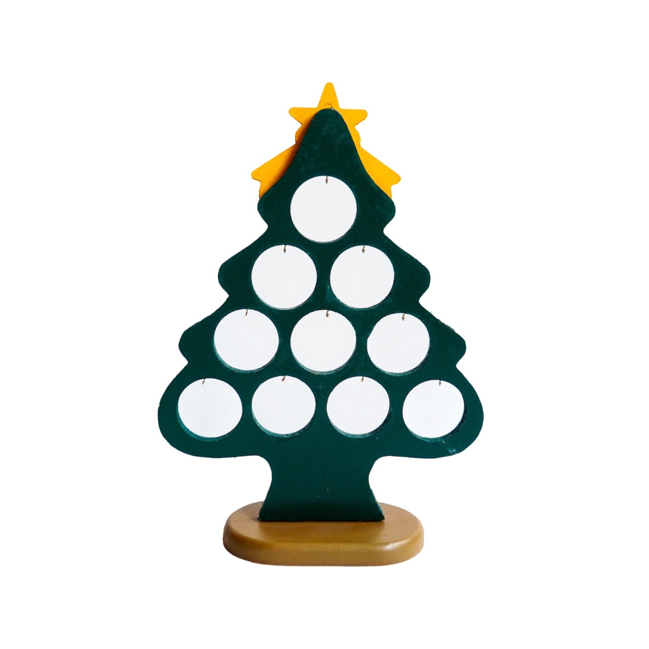 Wooden tree with hook