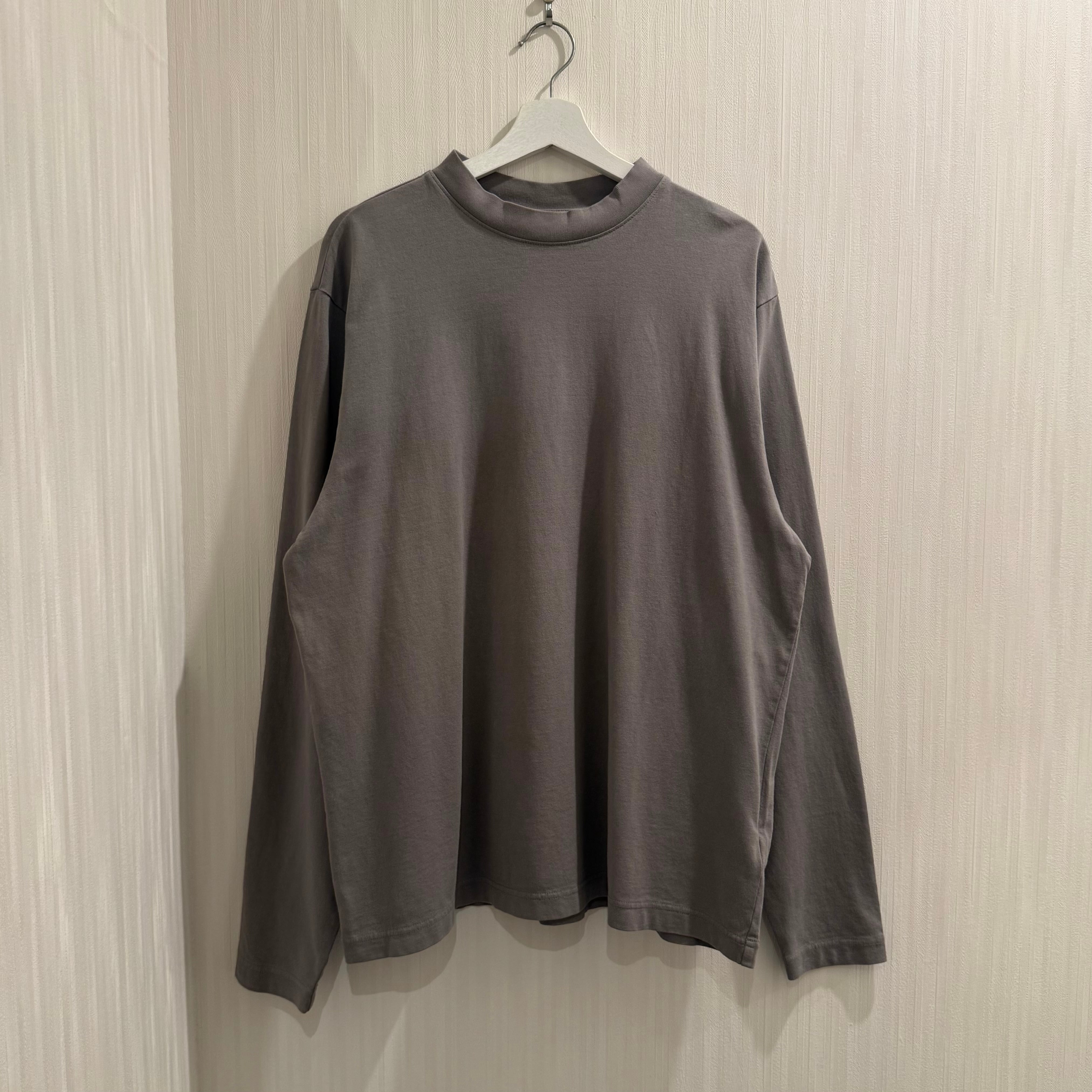 【H-03 GREY 11】Dead Stock!! Unreleased!! 2022s Yeezy × Gap REGULAR FI L/S T-shirt