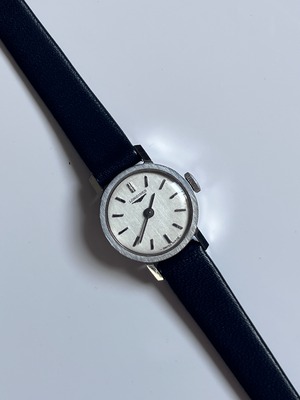 ヴィンテージ ロンジン LONGINES 手巻き レディース 腕時計｜シルバー｜古着 スイス製 1980年代