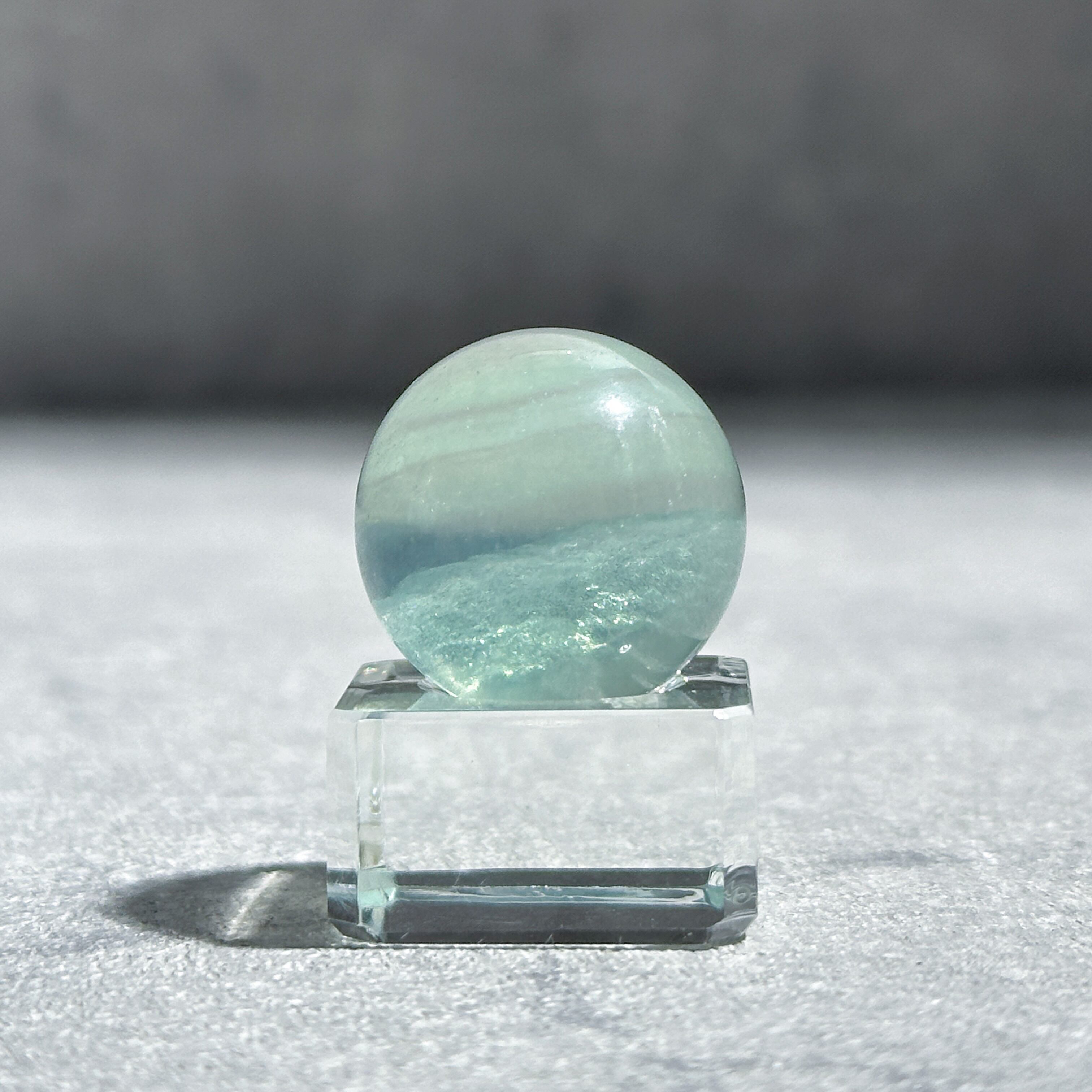 レインボーフローライト スフィア（丸玉）63◇ Rainbow Fluorite