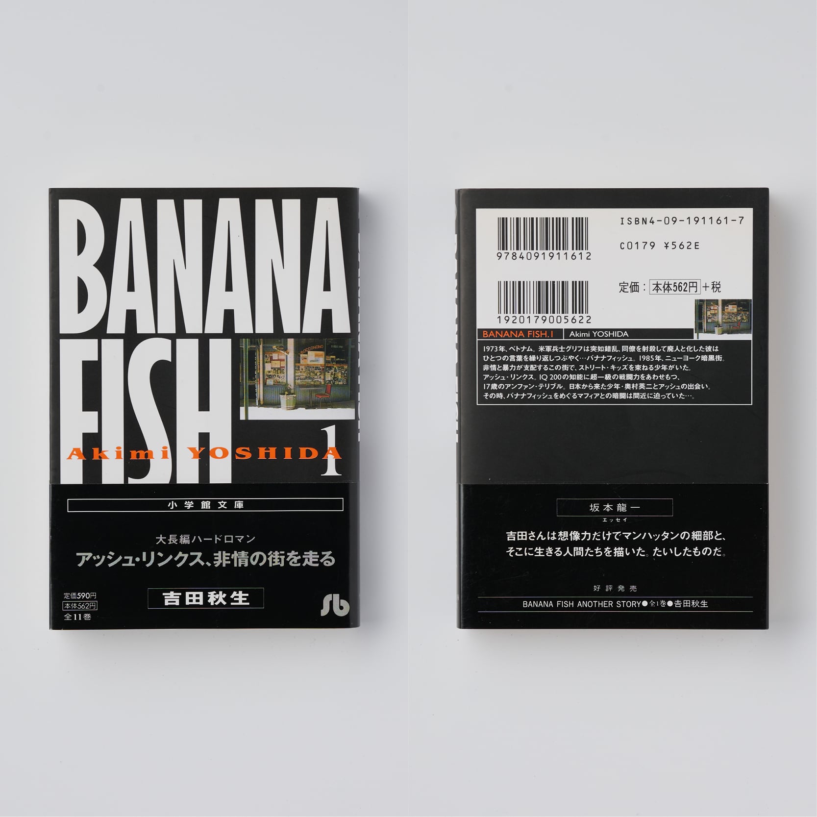 BANANA FISH（文庫版）全11巻 ＋ ANOTHER STORY｜吉田秋生 | HOTOBOLI