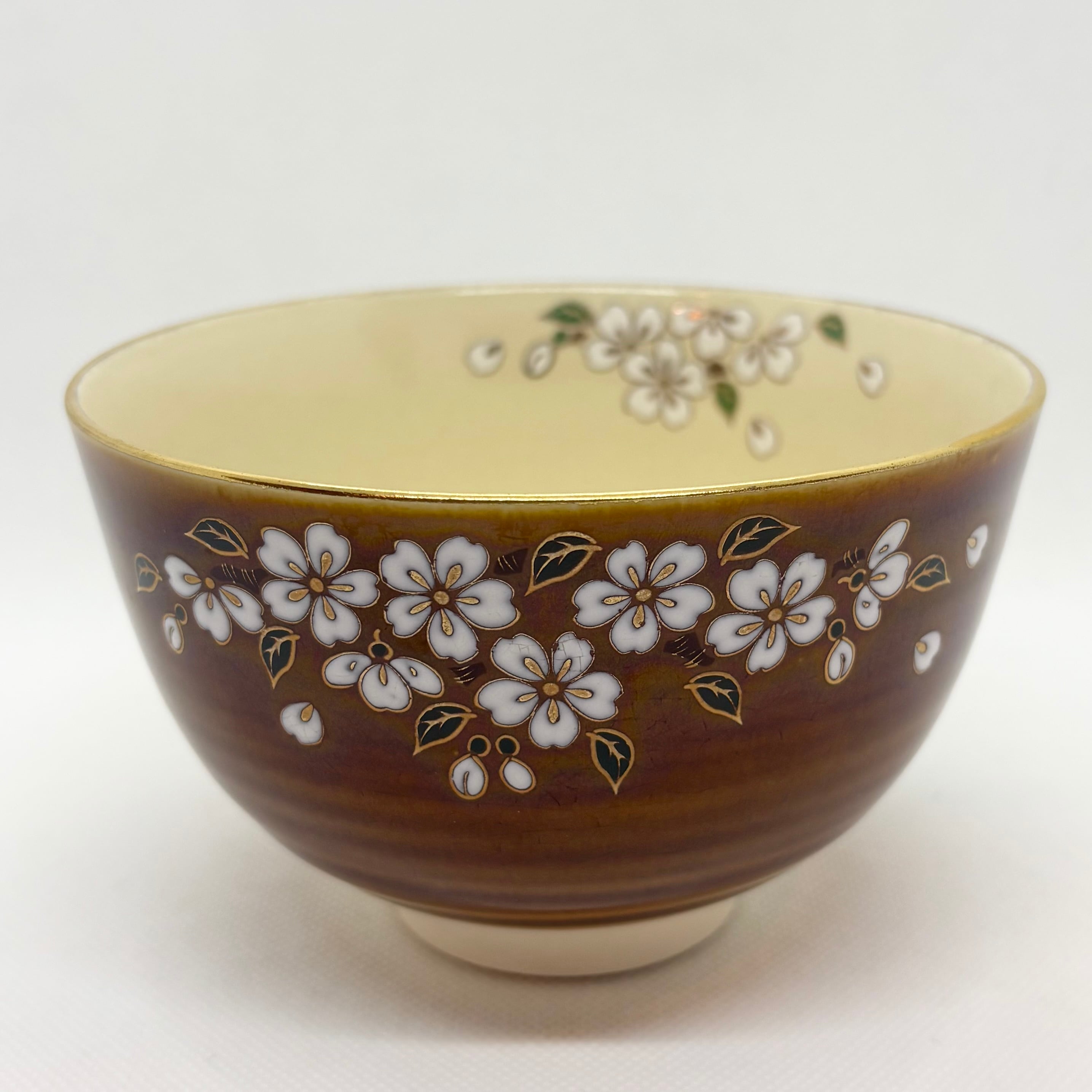 飴釉 桜茶碗 | 花器茶道具専門店 いたくら