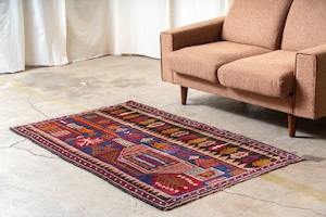 -VINTAGE TRIBAL RUG- Afghanistan 727