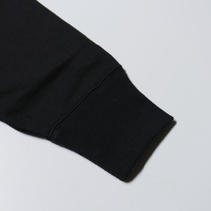 ( BLACK ) RAGLAN SLEEVE SWEATSHIRTS