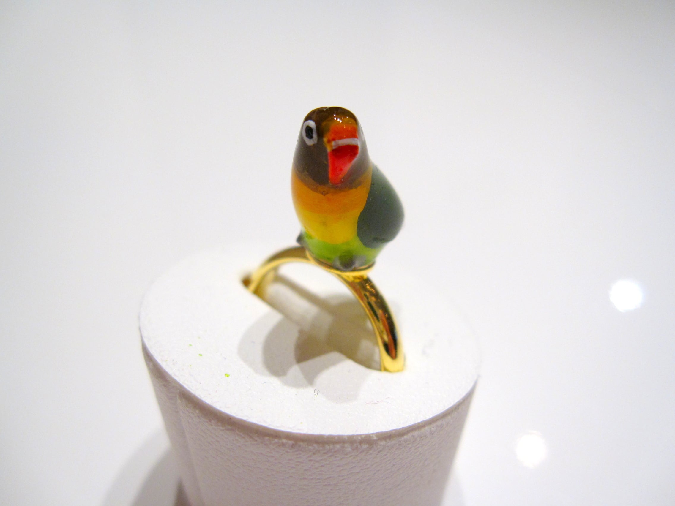 ルリコシボタンインコの指輪 10号フリー | toriko