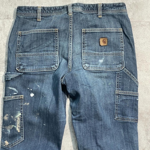 10s デニム ダブルニー カーハート Carhartt W30 L31 詳細写真13