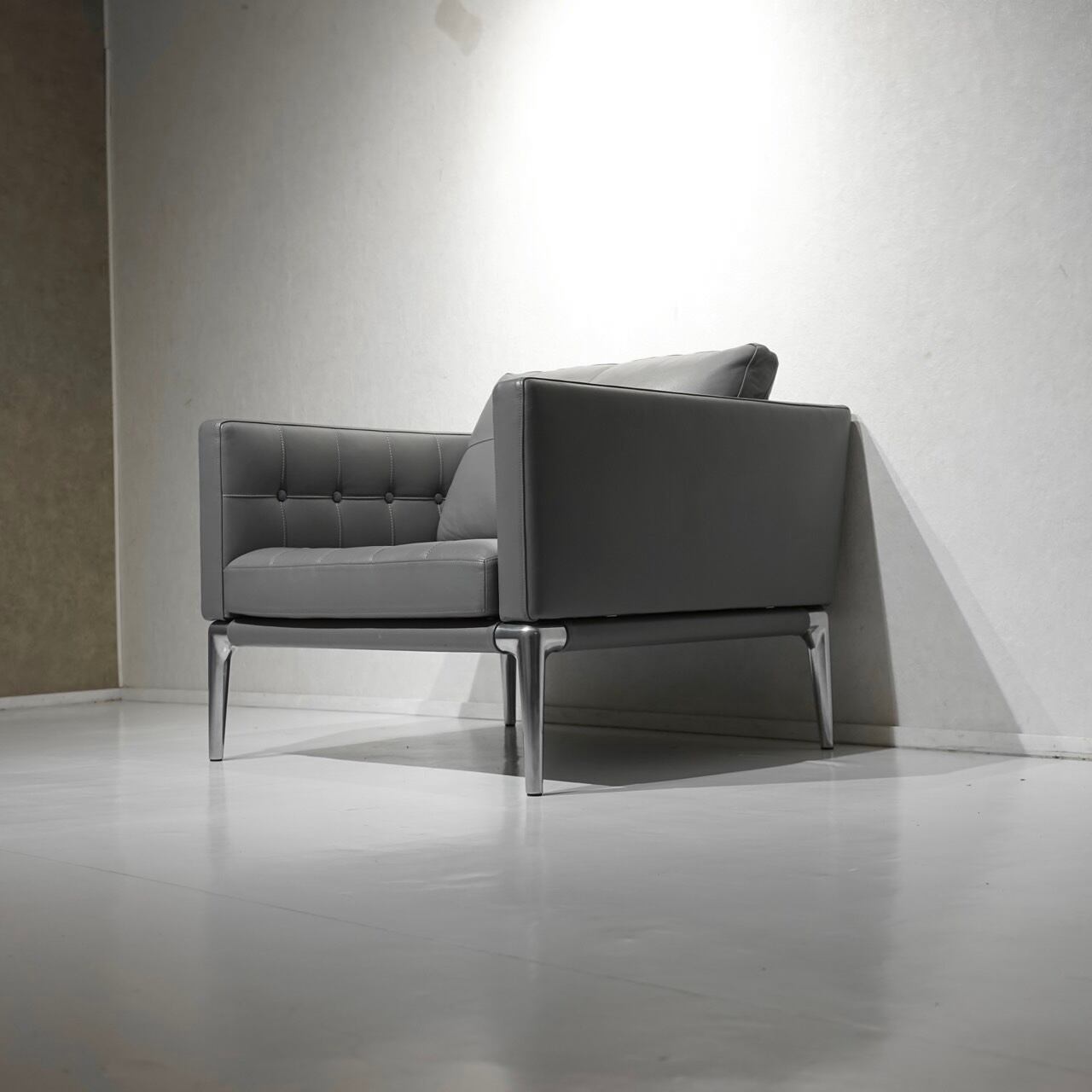 美品 Cassinaカッシーナ 1人掛 ソファ オットマン 中古展示美品Cassina