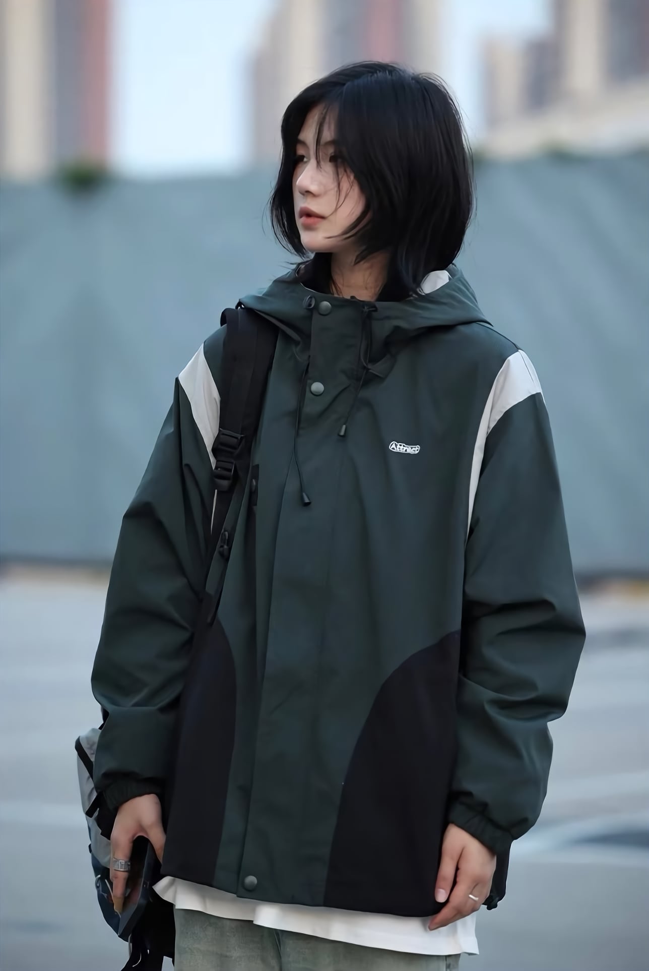 カラーブロック ナイロンジャケット カラーブロックナイロンジャケット / Color Block Nylon Jacket