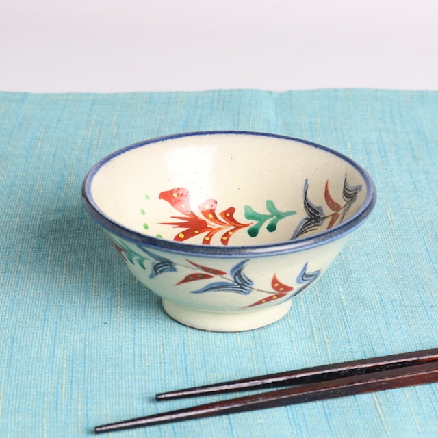小石原焼 蔵人窯 飯碗 麦 Koishiwara-yaki Rice bowl #097