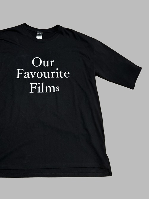 OUR FAVOURITE FILMS　ロゴT（B-type）　ビックシルエット