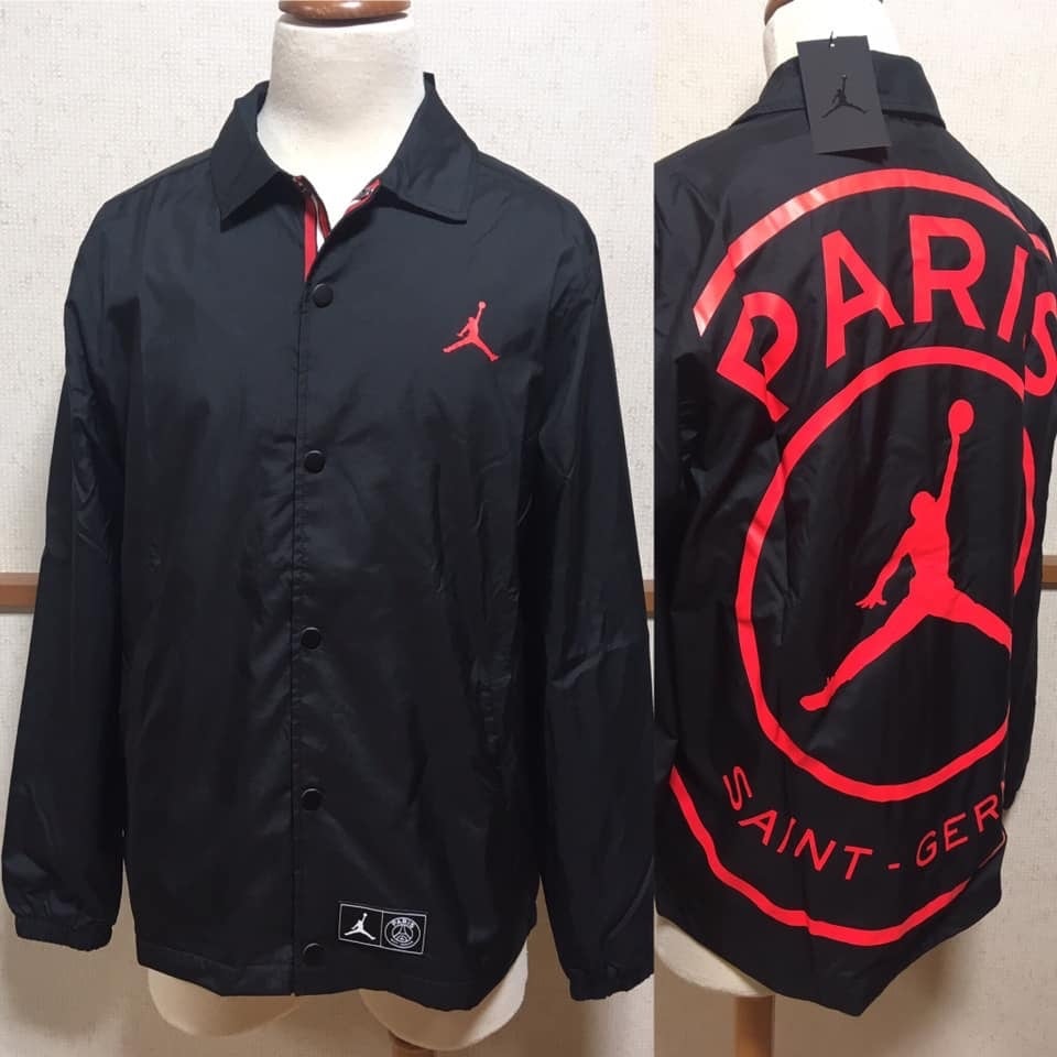 US- Sサイズ】PSG × jordan coach jacket コーチ www.krzysztofbialy.com