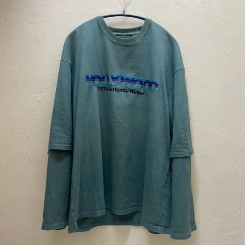 DAIRIKU ダイリク HOLLYWOOD LAYERED T-shirt 20AW Moss Green ...