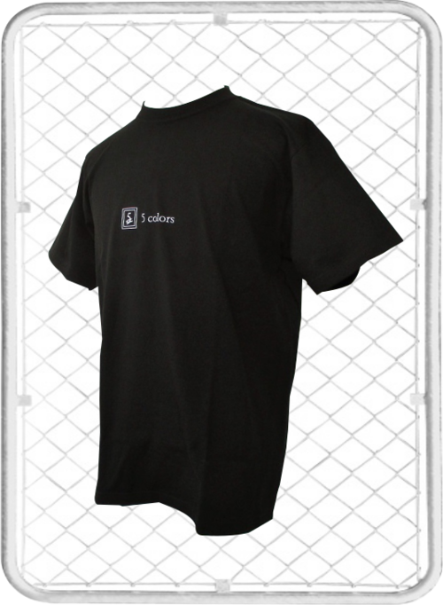 5colors T-shirt / ファイブカラーズ ロゴ入り T-シャツ