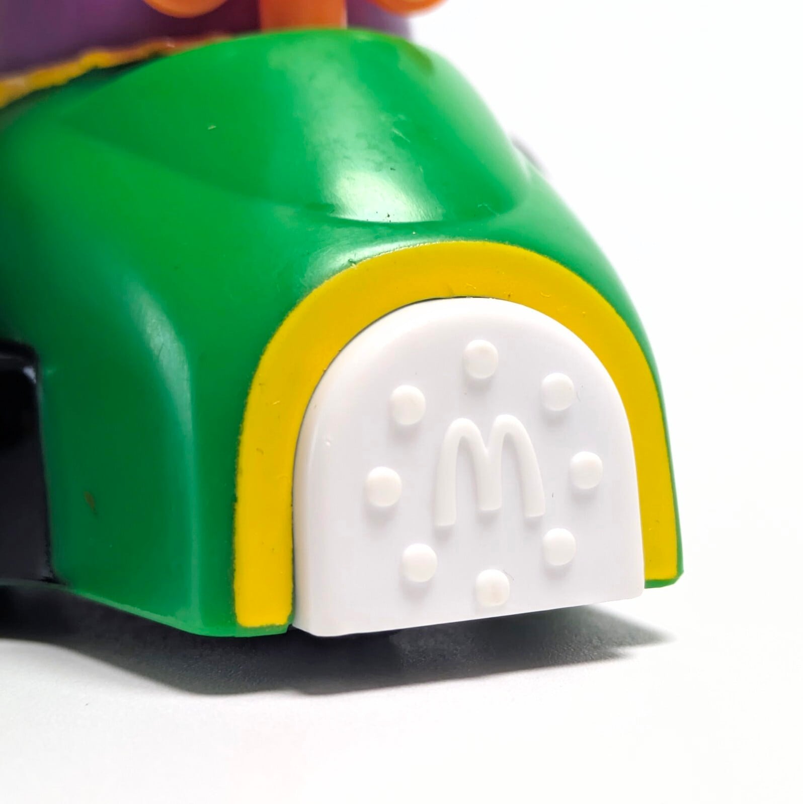 ☆VINTAGE2001 / JUNK☆ 【 McDonald's ミールトイ / 2001年製 】McExpress(マックエクスプレス) / Grimace〚アメリカン雑貨 アメトイ〛