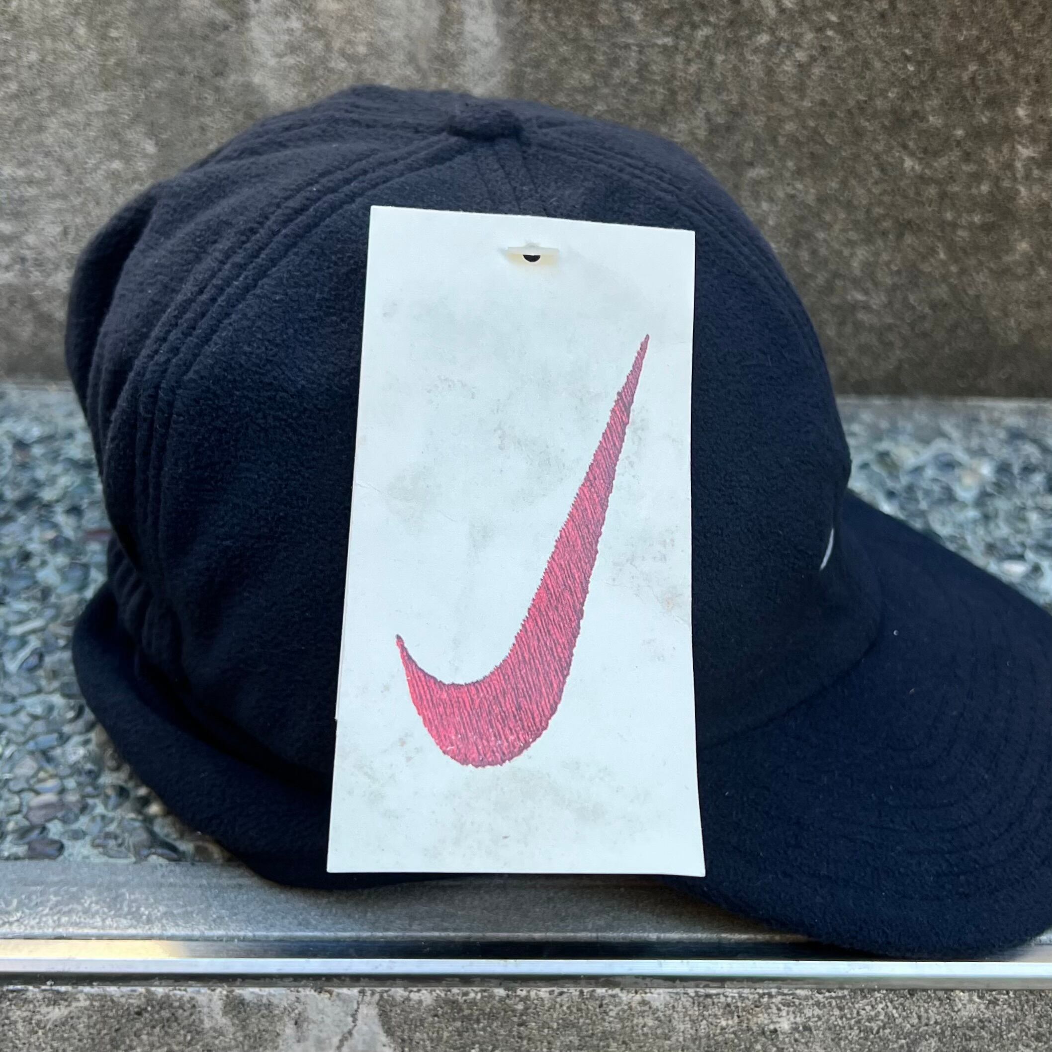 NIKE/ナイキ 耳付き フリース キャップ 90年代 (DEADSTOCK