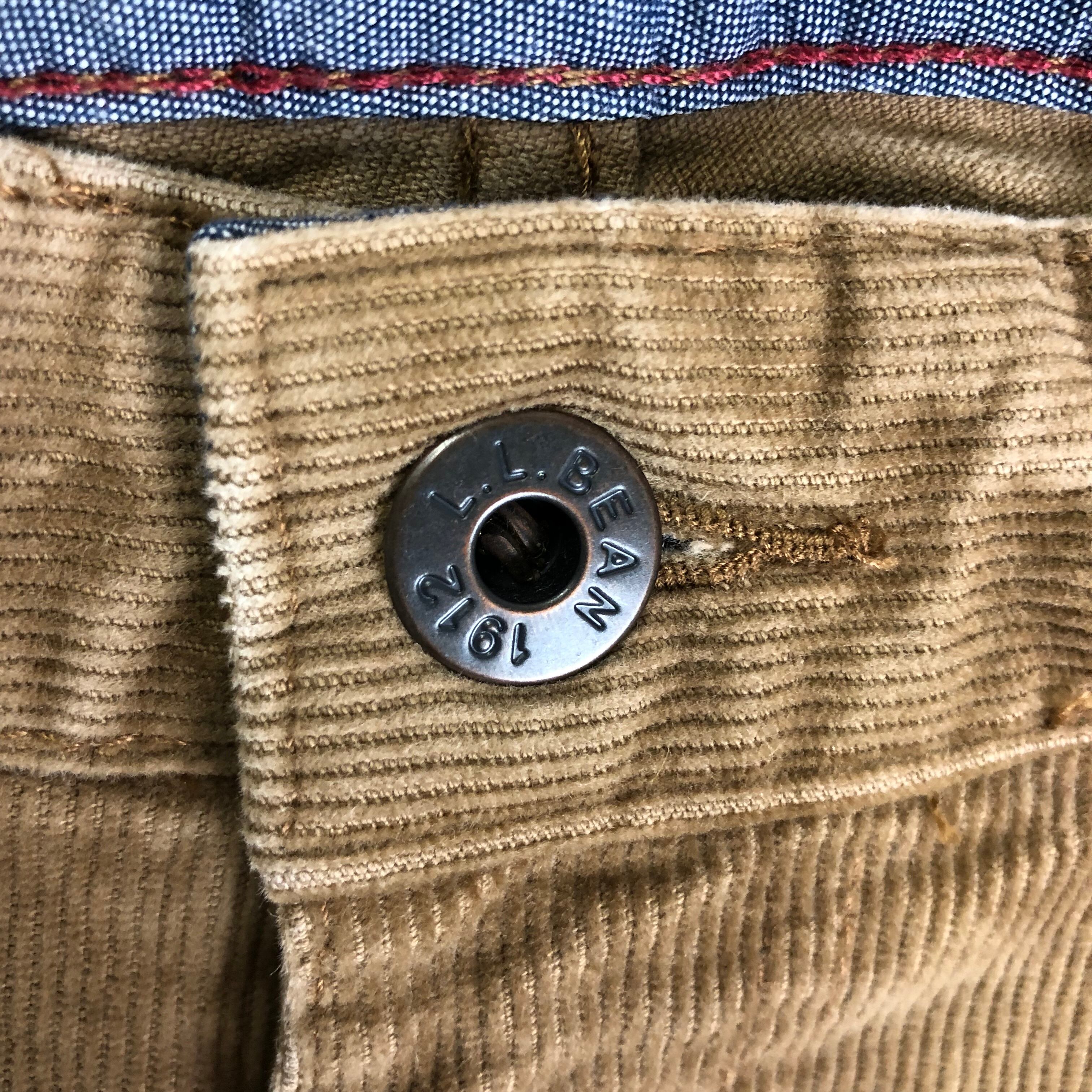 ☆90s VINTAGE L.L.Bean コーデュロイパンツ エルエルビーン 31 ☆90s VINTAGE L.L.Bean コーデュロイパンツ エルエルビーン 31