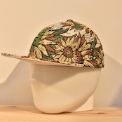 【gifthatオリジナル】 gifthat The 6PANEL CAP ひまわり