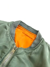 70s USAF MA-1 "J-8279E" FLIGHT JACKET Size MEDIUM
