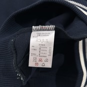 VAN RED LABEL ヴァン レッドレーベル レタード ワッペン スウェット スタジャン ジャケット サイズ M /メンズ/ネイビー/VAN JAC